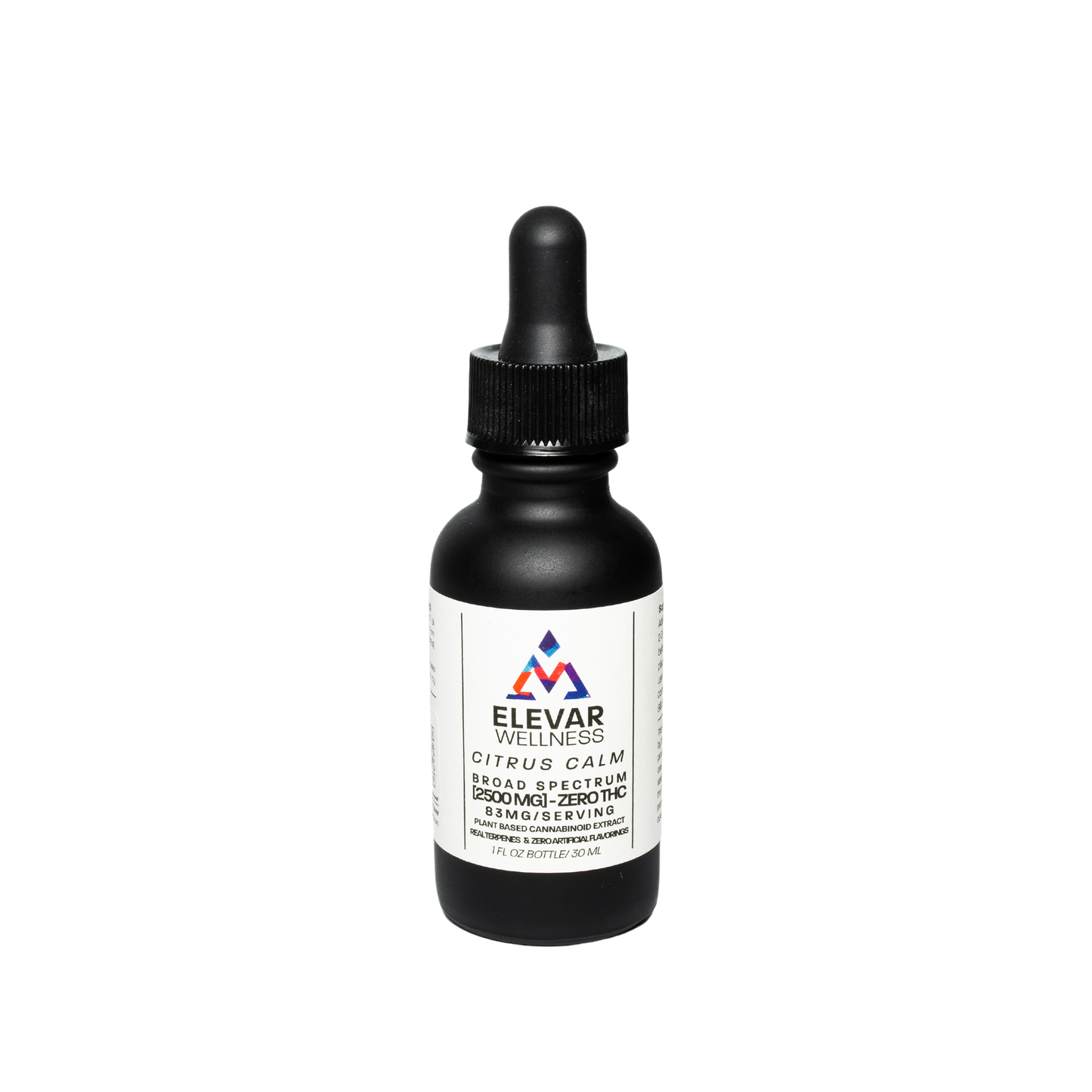 ELEVAR WELLNESS - 2500mg Citrus Calm Broad Spectrum CBD Tincture