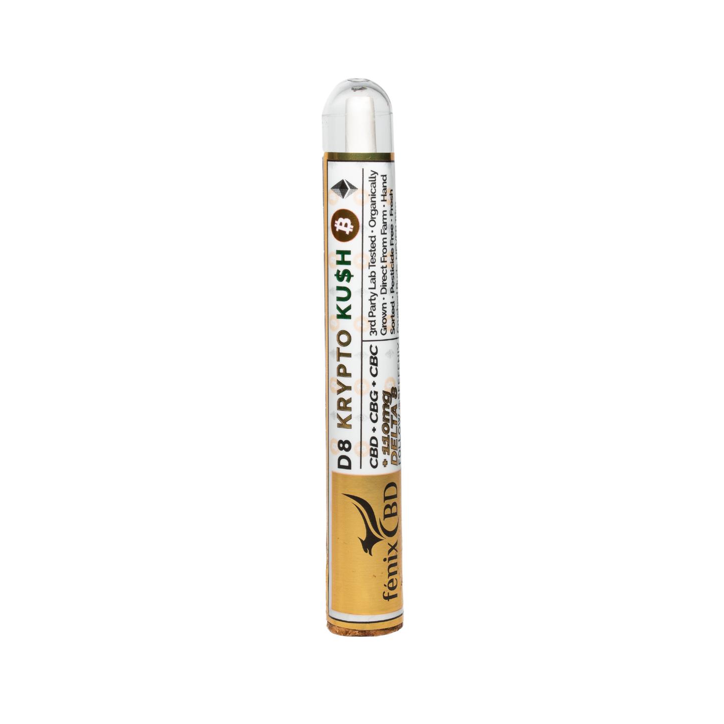 FENIX - Premium Hemp Preroll Krypto Kush (D8 INDICA)