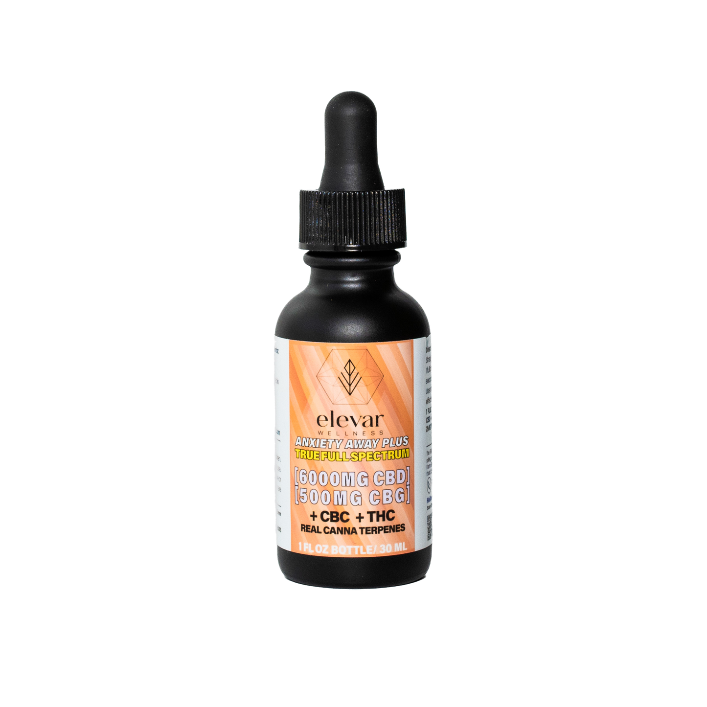 ELEVAR WELLNESS - 6000mg Anxiety Away Plus Tincture