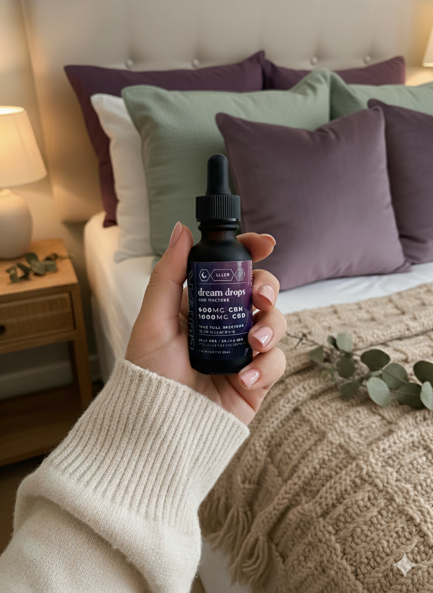 ELEVAR - 600MG CBN Dream Drops 1000MG CBD Sleep Tincture
