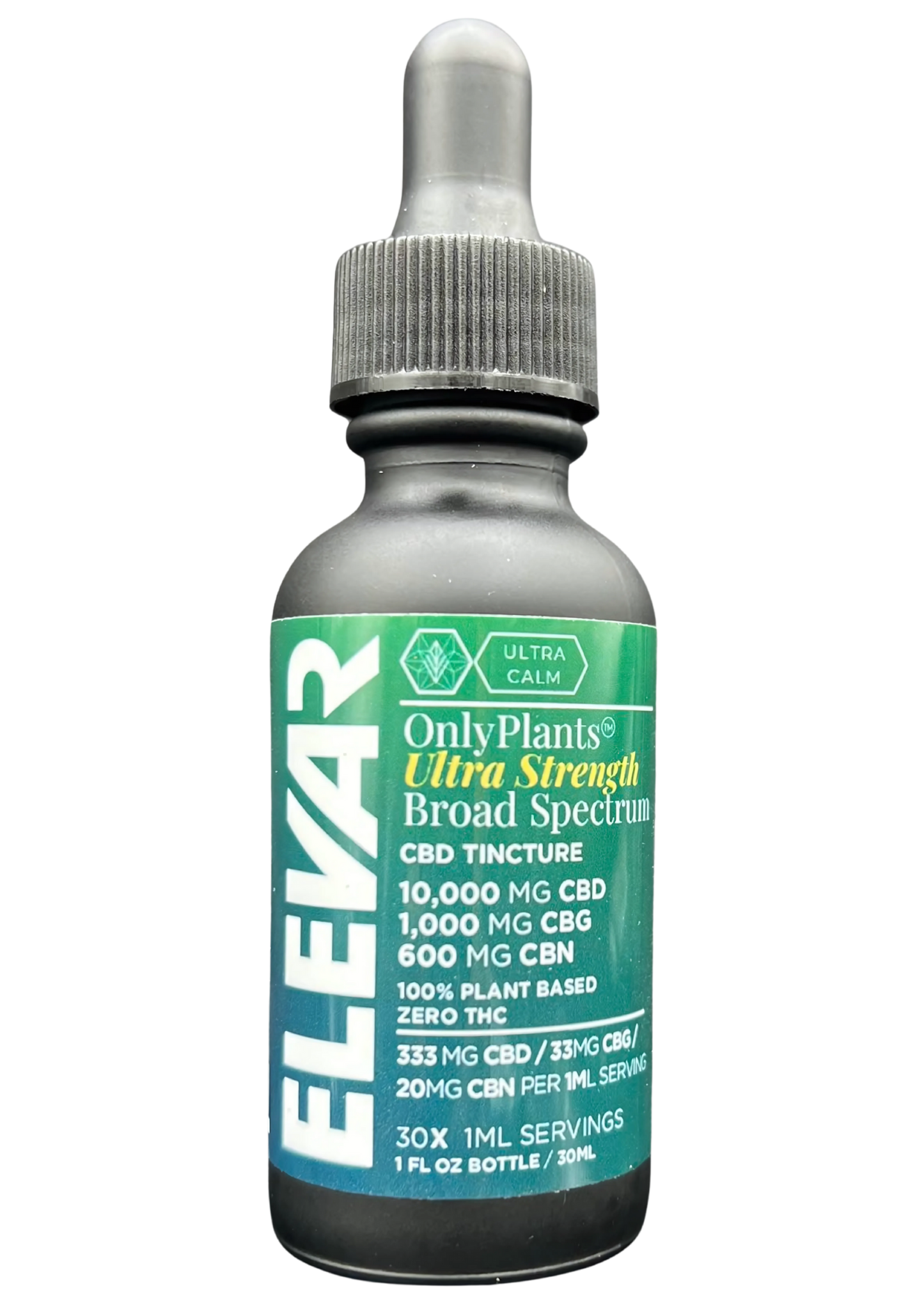 ELEVAR - 10,000mg CBD Ultra Strength Broad Spectrum CBD Tincture