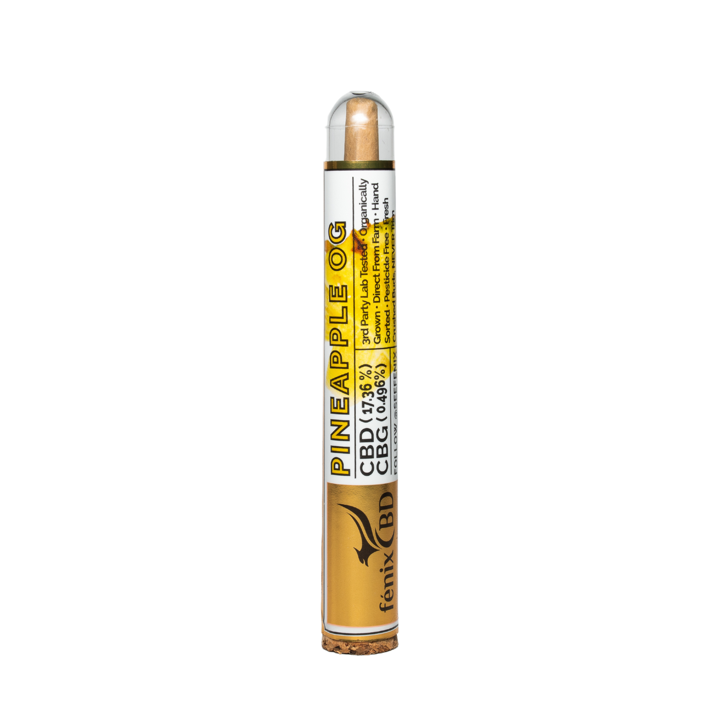 FENIX - Premium Hemp Preroll Pineapple OG (INDICA)