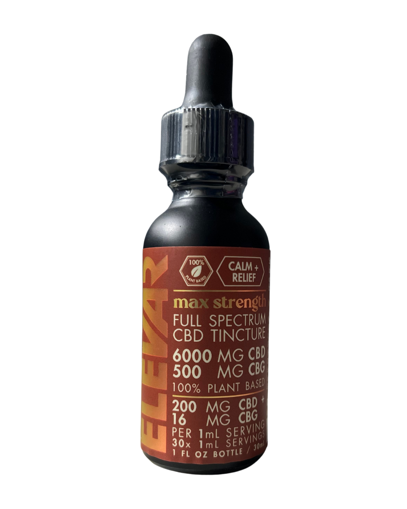 ELEVAR - 6000mg CBD Super Strength True Full Spectrum Tincture
