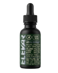 ELEVAR - 10,000mg CBD Ultra Strength Broad Spectrum CBD Tincture
