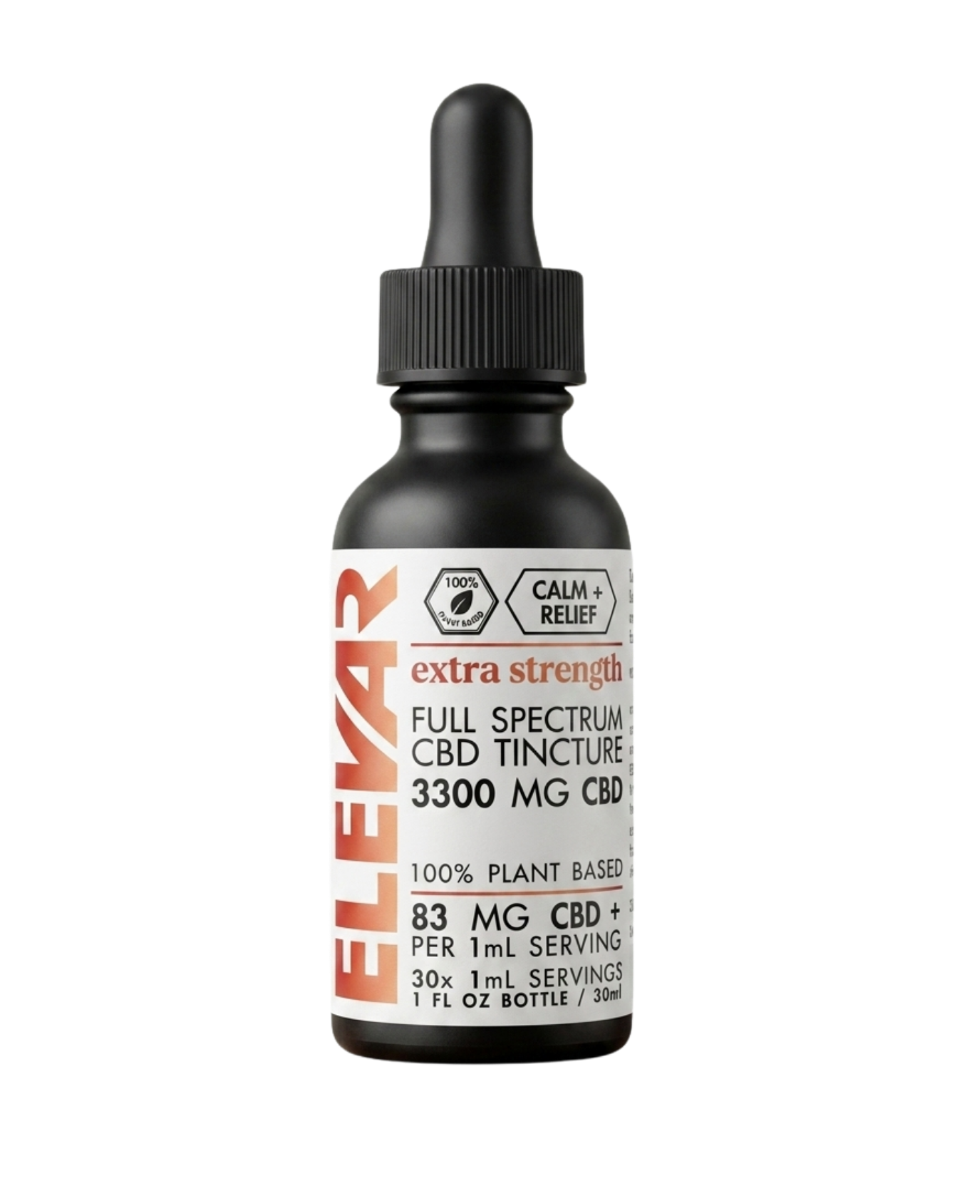 ELEVAR - 3300mg CBD True Full Spectrum CBD Tincture