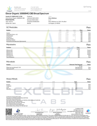 ELEVAR - 10,000mg CBD Ultra Strength Broad Spectrum CBD Tincture
