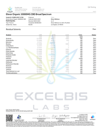 ELEVAR - 10,000mg CBD Ultra Strength Broad Spectrum CBD Tincture