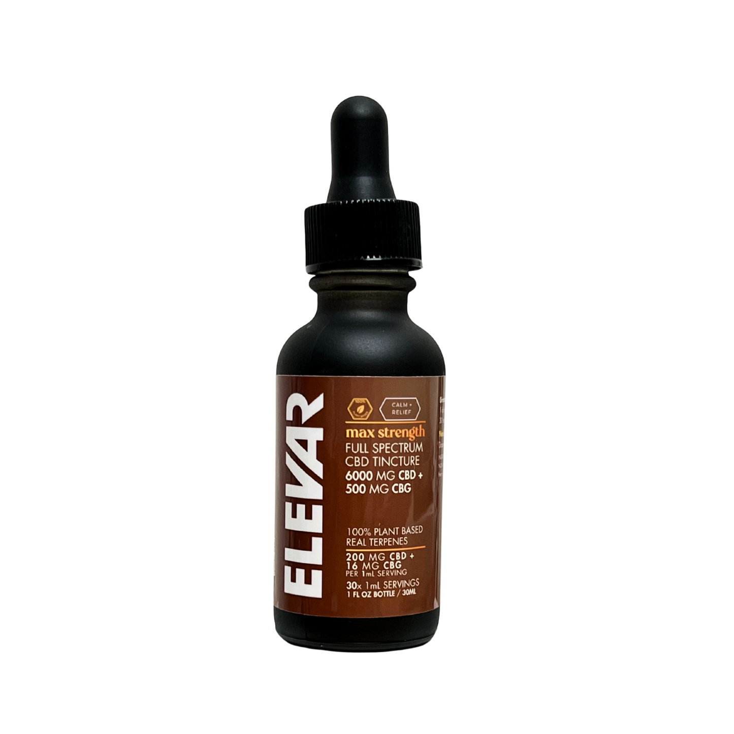 ELEVAR - 6000mg CBD Super Strength True Full Spectrum Tincture